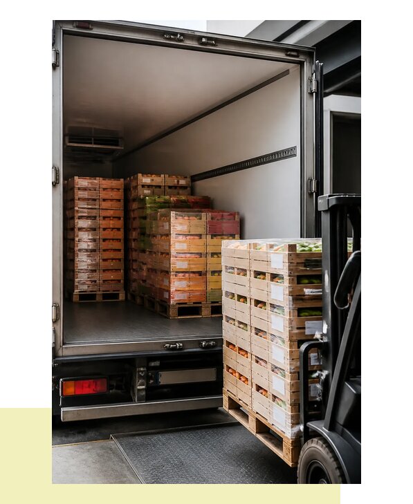 Перевозка сельхозпродукции на паллетах с доставкой в Касимов